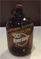 A&W Root Beer jug 160 fl oz