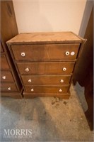 Small Pine Chest of Drawers