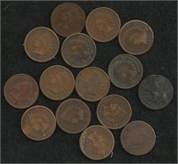 Coins  15 - Indian Head Pennies