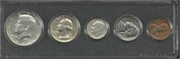 Coin Set 1964, Silver Half, Quarter, Dime, Coins