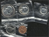 1955 Coin Proof set, silver half, quarter & dime