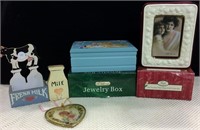 Two Jewelry Boxes, Precious Moments Sun Catcher