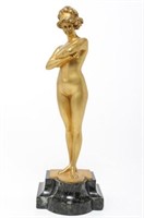 Paul Philippe (French, 1870-1930)- Gilt Bronze