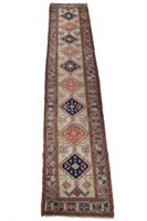 Persian Qashqai Runner Rug- 2' 10" X 13' 8"