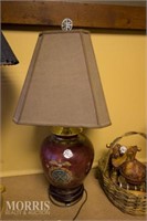Table lamp with Eagle shield