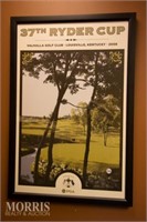 Framed Ryder Cup print