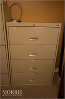 4 Drawer lateral file cabinet