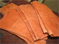 4) New Heavy Duty Leather Work Welding Gloves