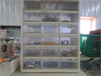 Organizer with Hardware Contents