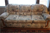 Upholstered Couch and Love seat