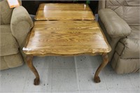 2 Solid Oak End Tables