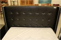 New Full - Queen Leather Bed & Frame