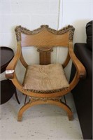 Antique Harp Chair