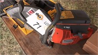 Husqvarna k760 gas powered cut off saw