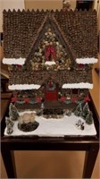 Handmade Christmas Dollhouse
