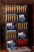 10 - .22 LR HOLLOW PT. 1000 ROUNDS TOTAL AMMO