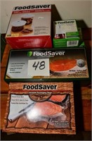 FOOD SAVER VAC. BAGS - CANNISTER +