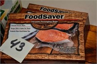 3 BOXES OF QUART SZ. VACUUM  FOOD SAVER BAGS