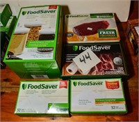 ASST. FOOD SAVER BAGS & CANNISTER