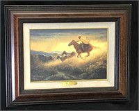 Jack Terry Signed Reproduction Painting