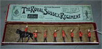 Britains. #36 Sussex Regiment. Boxed.