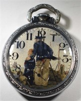 NY Standard Pocket Watch with Sailor, Circa 1894,