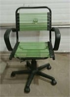Green Office Chair on wheels