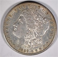 1889-S MORGAN DOLLAR  AU