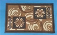 New Floral Kitchen Mat with Rubber backing