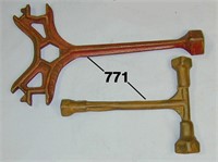 Pair of implement wrenches