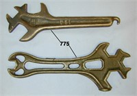 Pair of implement wrenches
