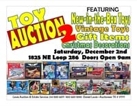 Christmas Toy & Decoration Auction