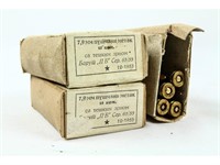 3 Partial Boxes of 7.62x53mmR Cartridges