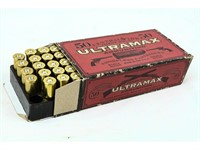 Vintage Box of Ultramax 44-40 Smokeless Rounds