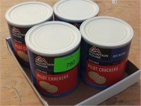 (5) FREEZE DRIED FOOD MT. HOUSE CANS/CRACKERS