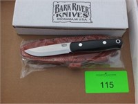 BARK RIVER KNIVES - BUSHCRAFTER II, CPM 3V, BLACK