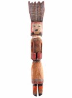 Hopi Polychrome Cottonwood Kachina Doll c. 1900