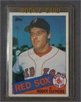 Rogers Clemens Red Sox Rookie Card 1985 Topps #181