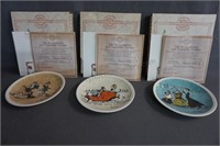 3 Rockwell on Tour Bradford Collector Plates
