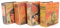 (4) Vintage-The Little Big Books- Copyright 1930's