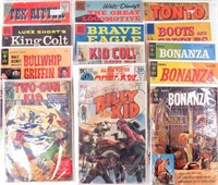 (14) Vtg. Western Comic Books from 1950's-60's