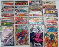 (28) Vintage DC & MARVEL Comic Books