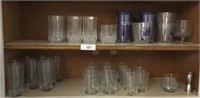 Massive lot of fine crystal and glasses