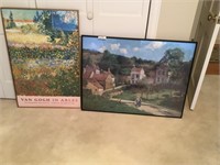 Pair of posters in frame Van Gogh ++