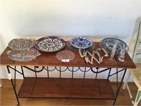 (11) pcs of misc china and glass items