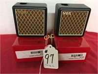 Set of 2 Vox Amp Plug 2 Cabinet