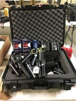 Case of Used Microphones