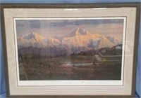 Ernest Robertson 1987 Mt. McKinley, signed by 5 fo