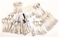 LUNT ELOQUENCE PATTERN STERLING FLATWARE