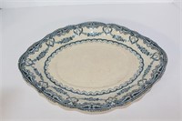 Antique Lucania Semi-Porcelain Platter